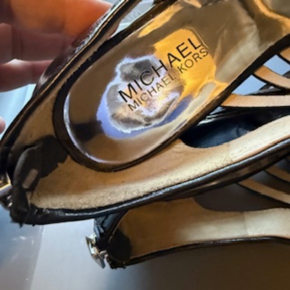 Michael Kors cages leather heels - Picture 11 of 11
